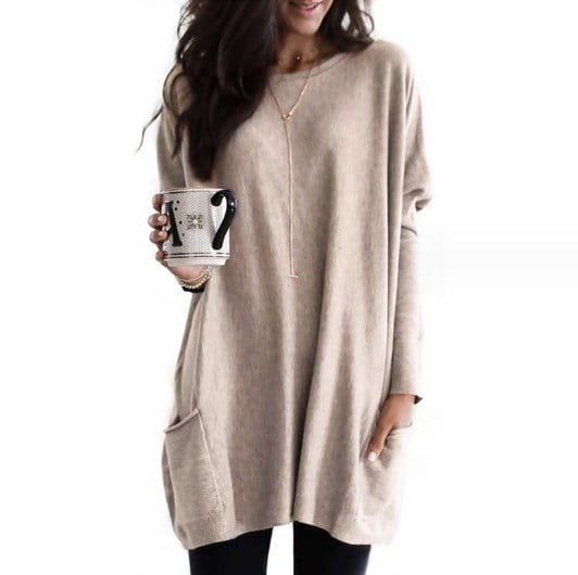 Levoire | Sweat-Shirt Élégant Khaki