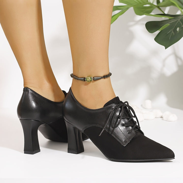 Levoire | Élégantes Chaussures À Talons Pour Femmes Avec Lacets