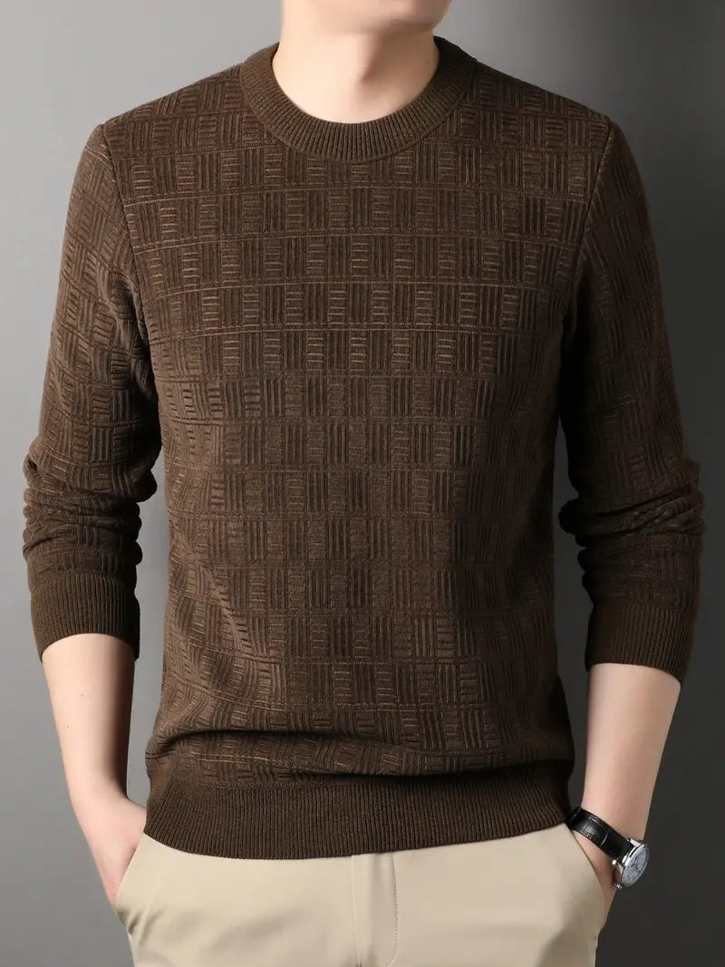 Levoire | Sweat-Shirt De Luxe Élégant Avec Col Rond Pour Hommes