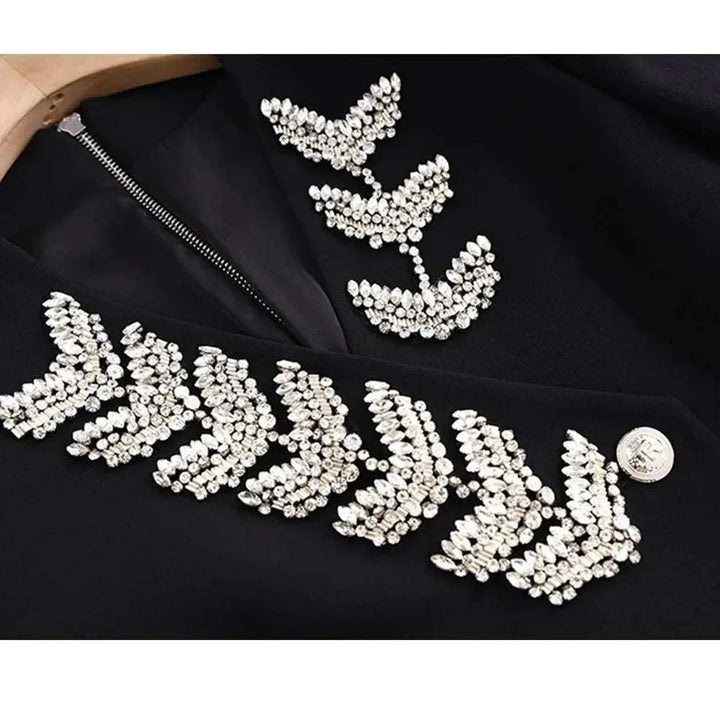 Levoire | Robe Femme À Manches Longues Et Décolleté En V