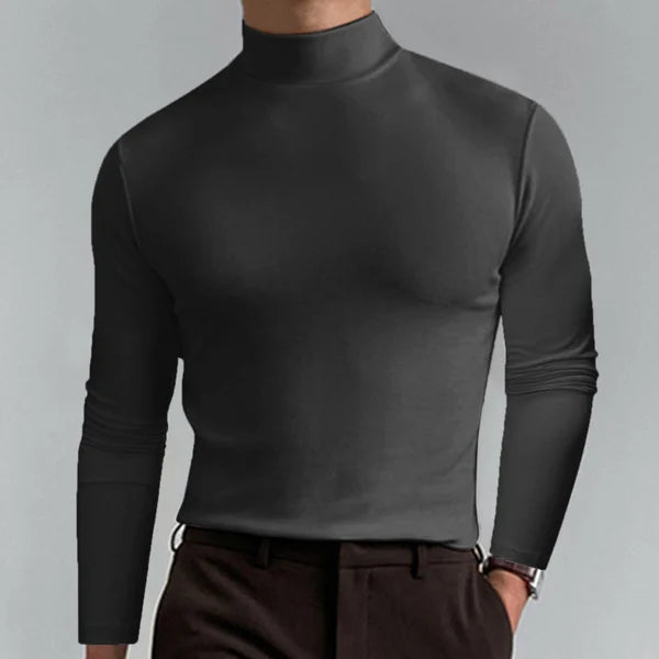 Levoire | T-Shirt Ajusté Taille Haute Et À Manches Longues Gris