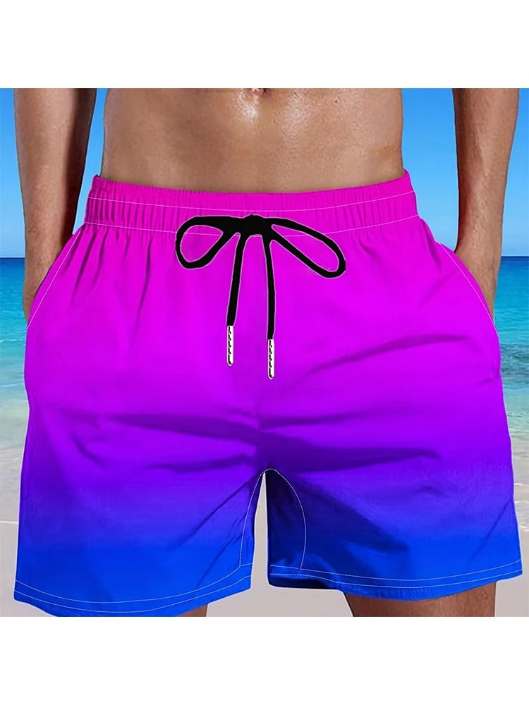 Levoire | Shorts Pour Hommes Sans Couture Pour L'Été Lila
