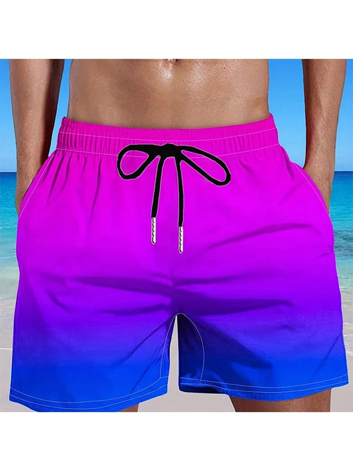 Levoire | Shorts Pour Hommes Sans Couture Pour L'Été Lila