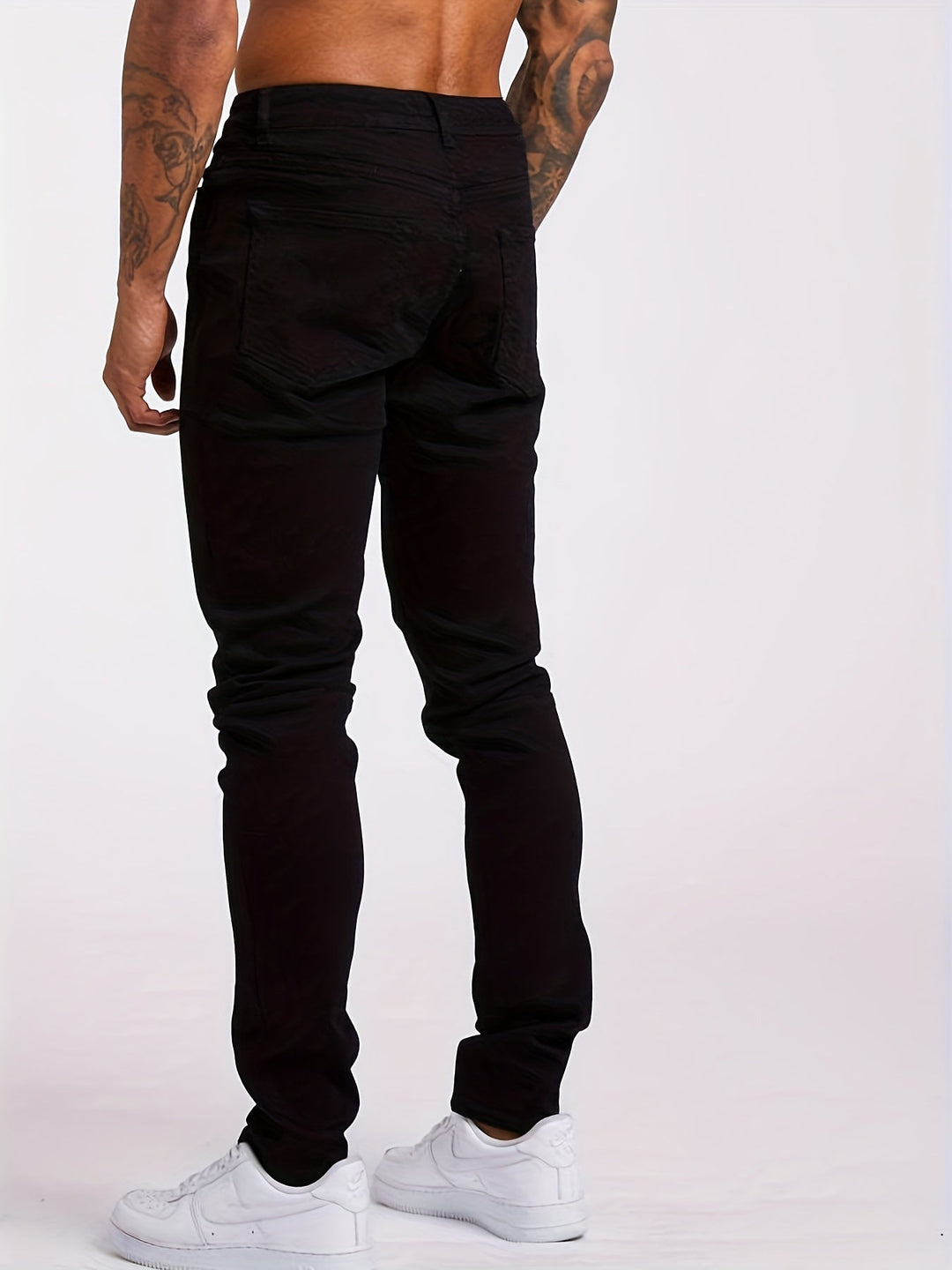 Levoire | Pantalons En Denim Stretch Rennon Slim Fit Pour Hommes