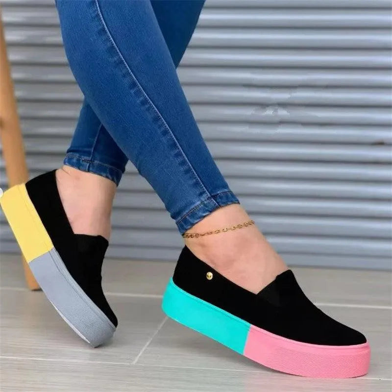 Levoire | Slip-On à semelle colorée