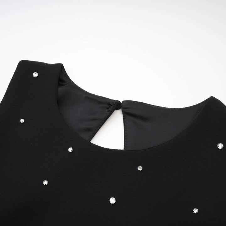 Levoire | Robe À Dos Ouvert Couverte De Cristal