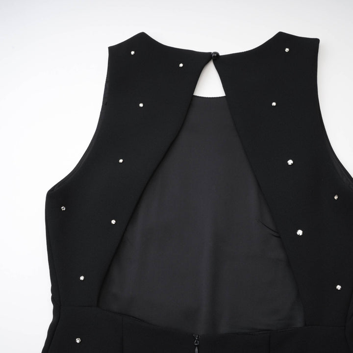 Levoire | Robe À Dos Ouvert Couverte De Cristal