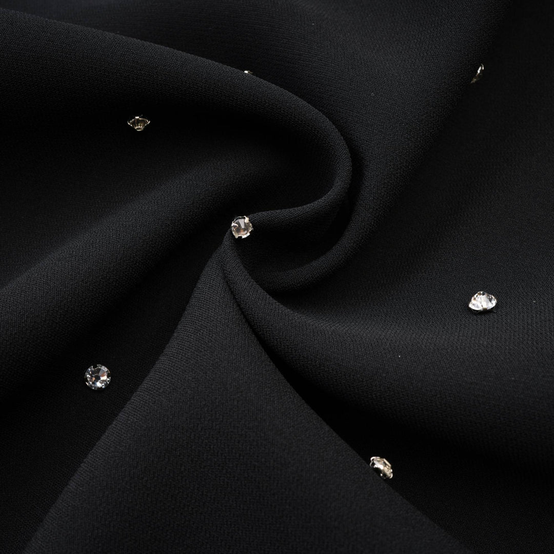 Levoire | Robe À Dos Ouvert Couverte De Cristal