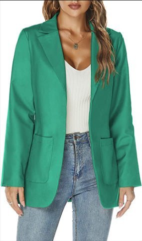 Levoire | Blazer Avec Poches Pour Femmes Vert clair