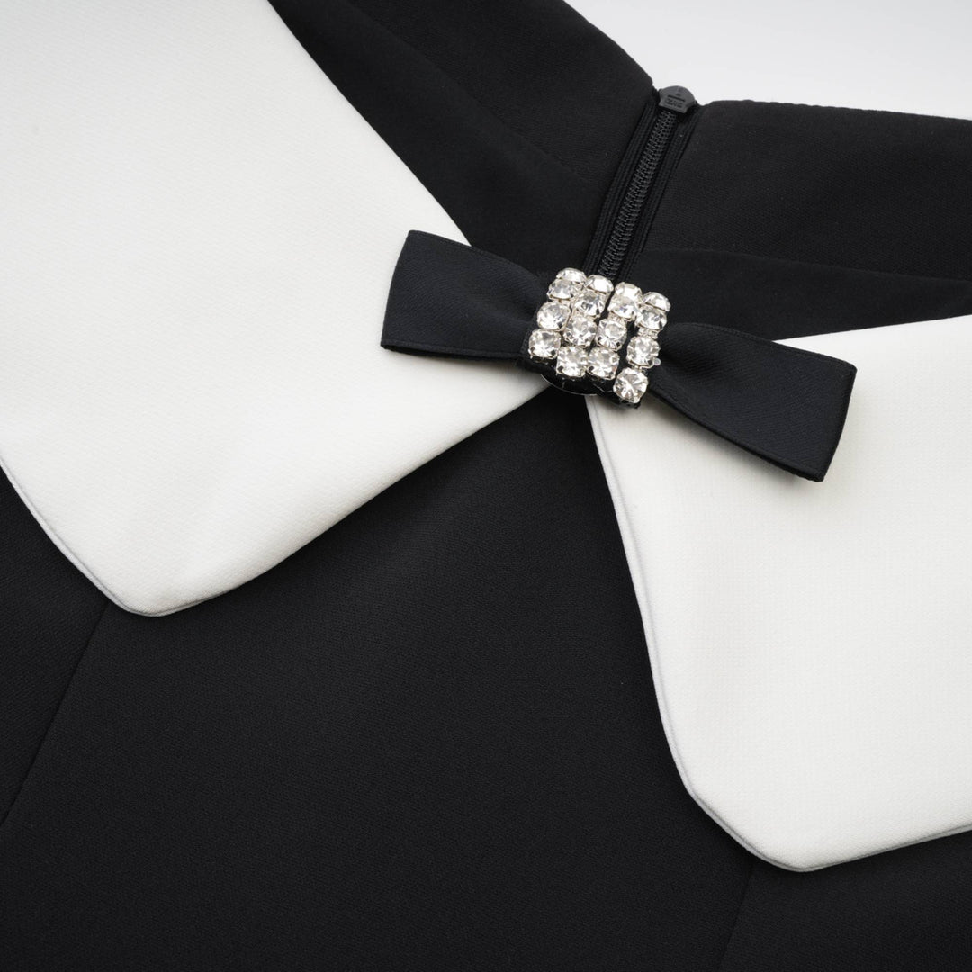 Levoire | Robe Mini Noire Off The Shoulder