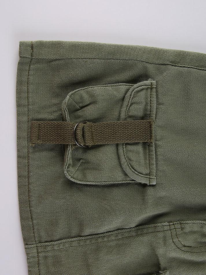 Levoire | Jupe Courte En Denim Appliqué