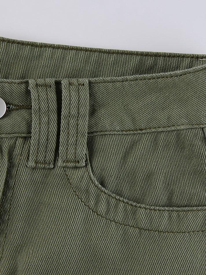 Levoire | Jupe Courte En Denim Appliqué
