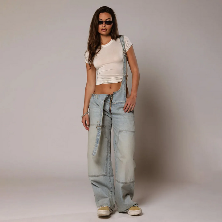 Levoire | Salopette En Denim Tiefende