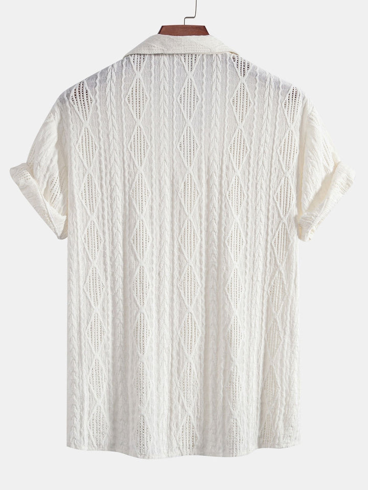 Levoire | Géométrique Jacquard Kuba Set
