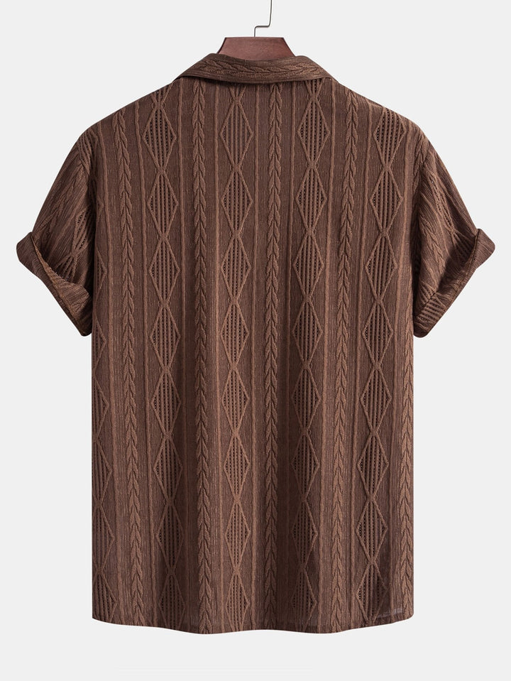 Levoire | Géométrique Jacquard Kuba Set