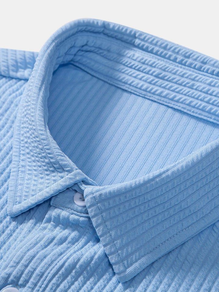 Levoire | Chemise Confort À Boutons Rayée