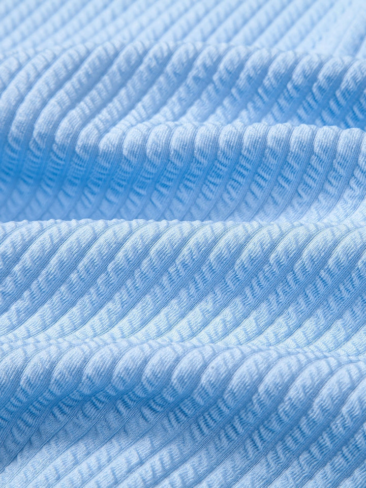 Levoire | Chemise En Stretch Rippé À Manches Longues