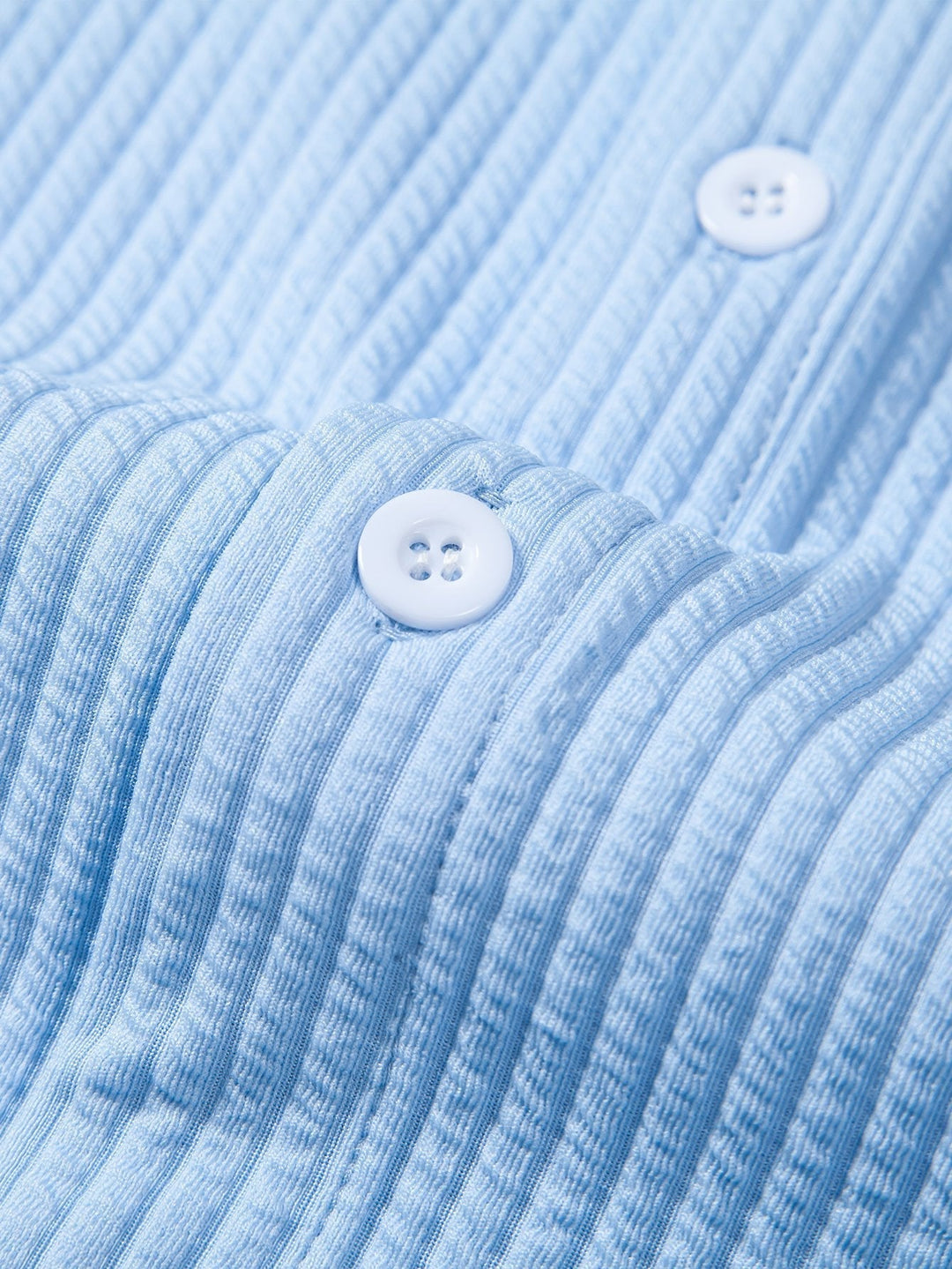 Levoire | Chemise En Stretch Rippé À Manches Longues