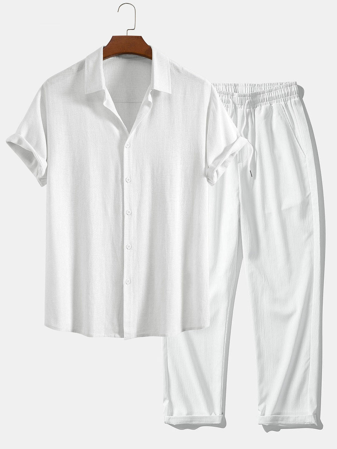 Levoire | Ensemble Classique En Lin Rayonne Blanc