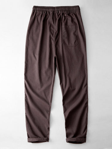 Levoire | Mélange De Lin Pantalon Droit