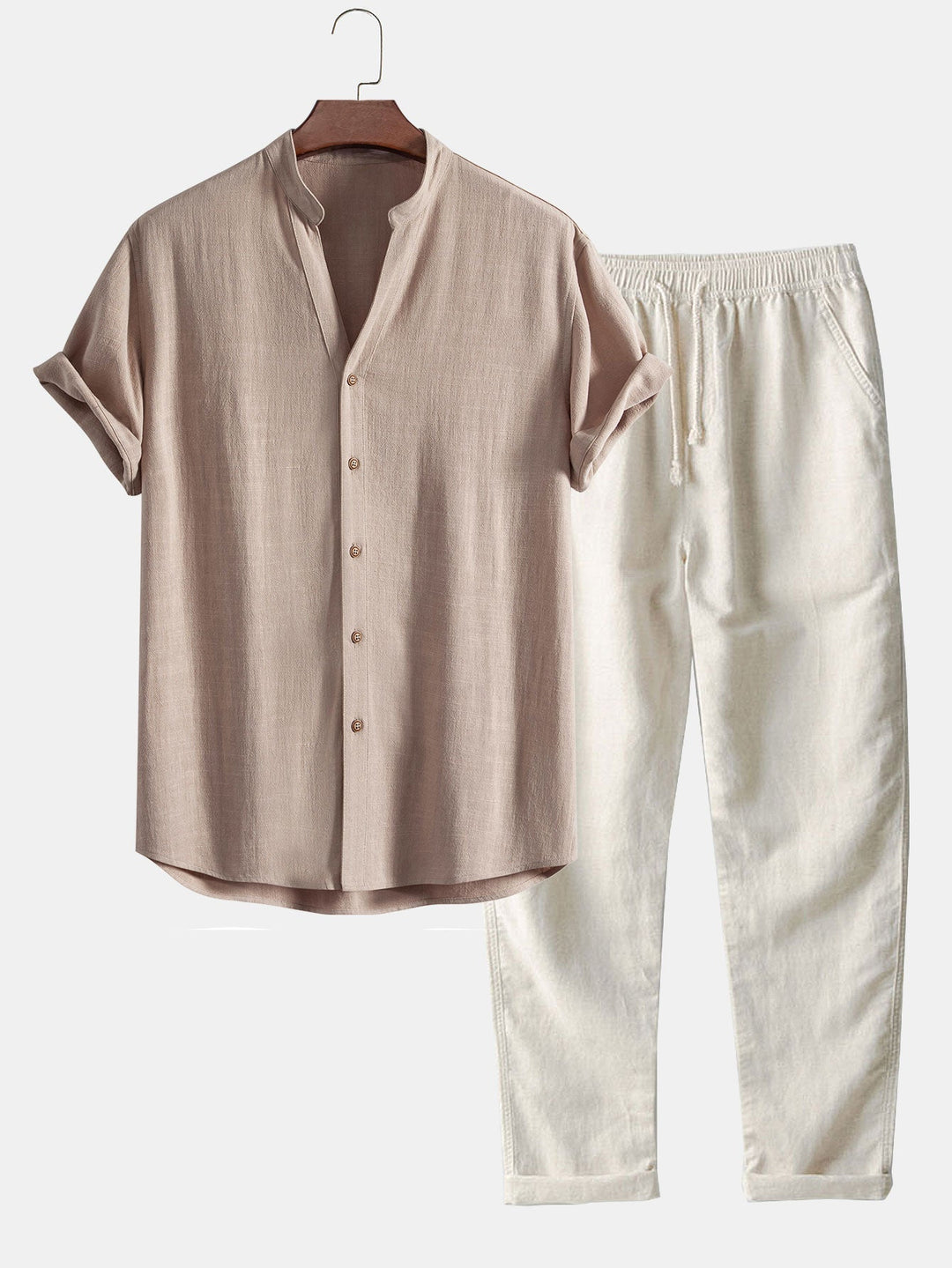Levoire | Linens Rayonne Été Set Marron clair