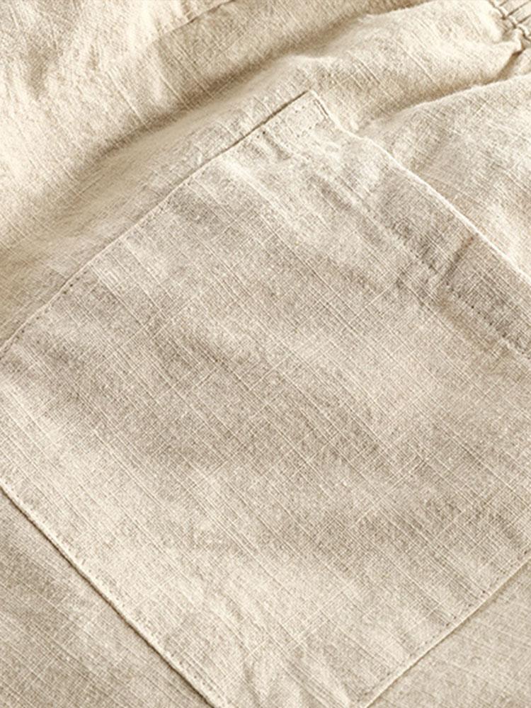 Levoire | Naturel Cordon De Serrage Pantalons Courts