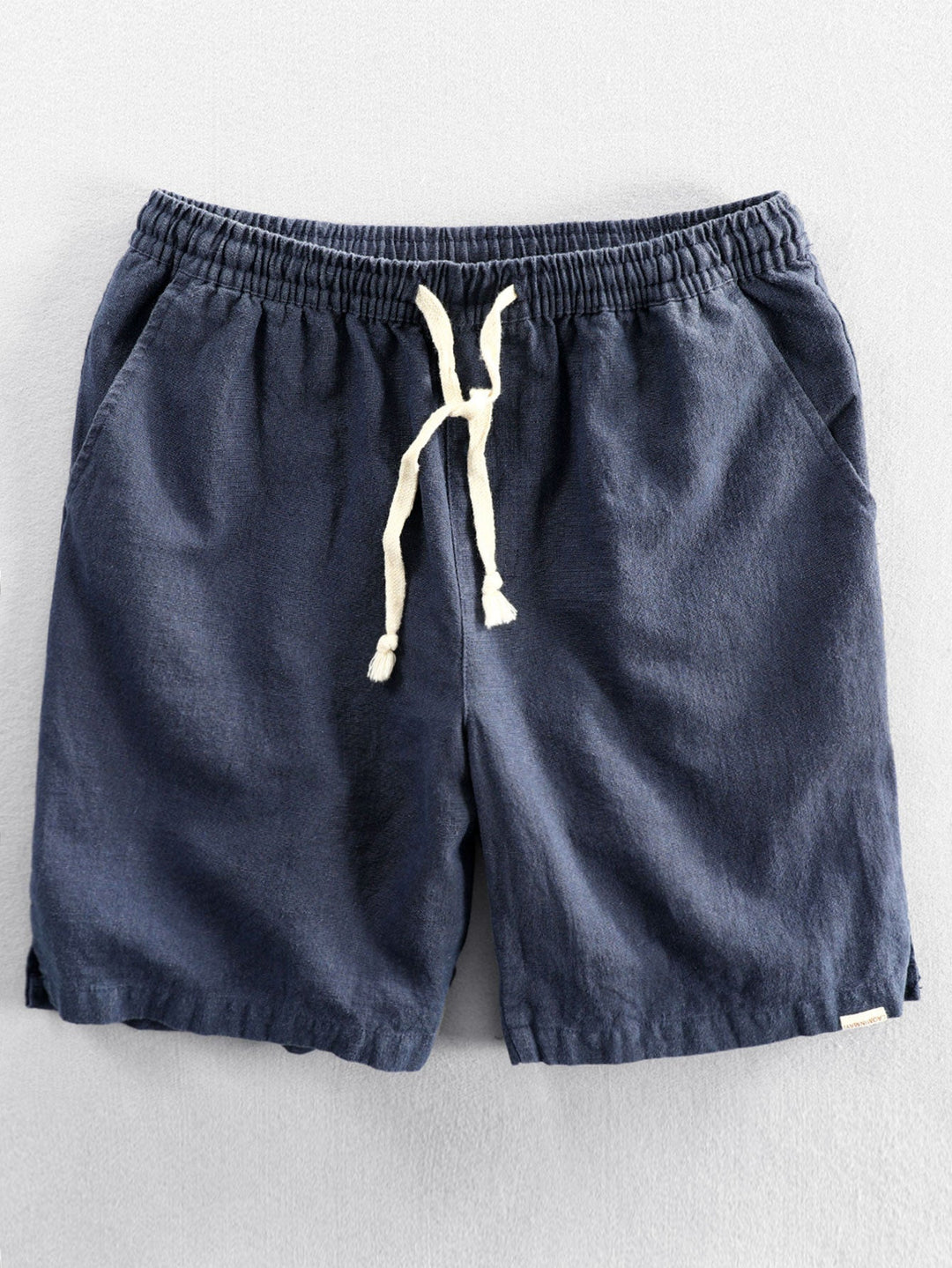 Levoire | Naturel Cordon De Serrage Pantalons Courts Bleu marine