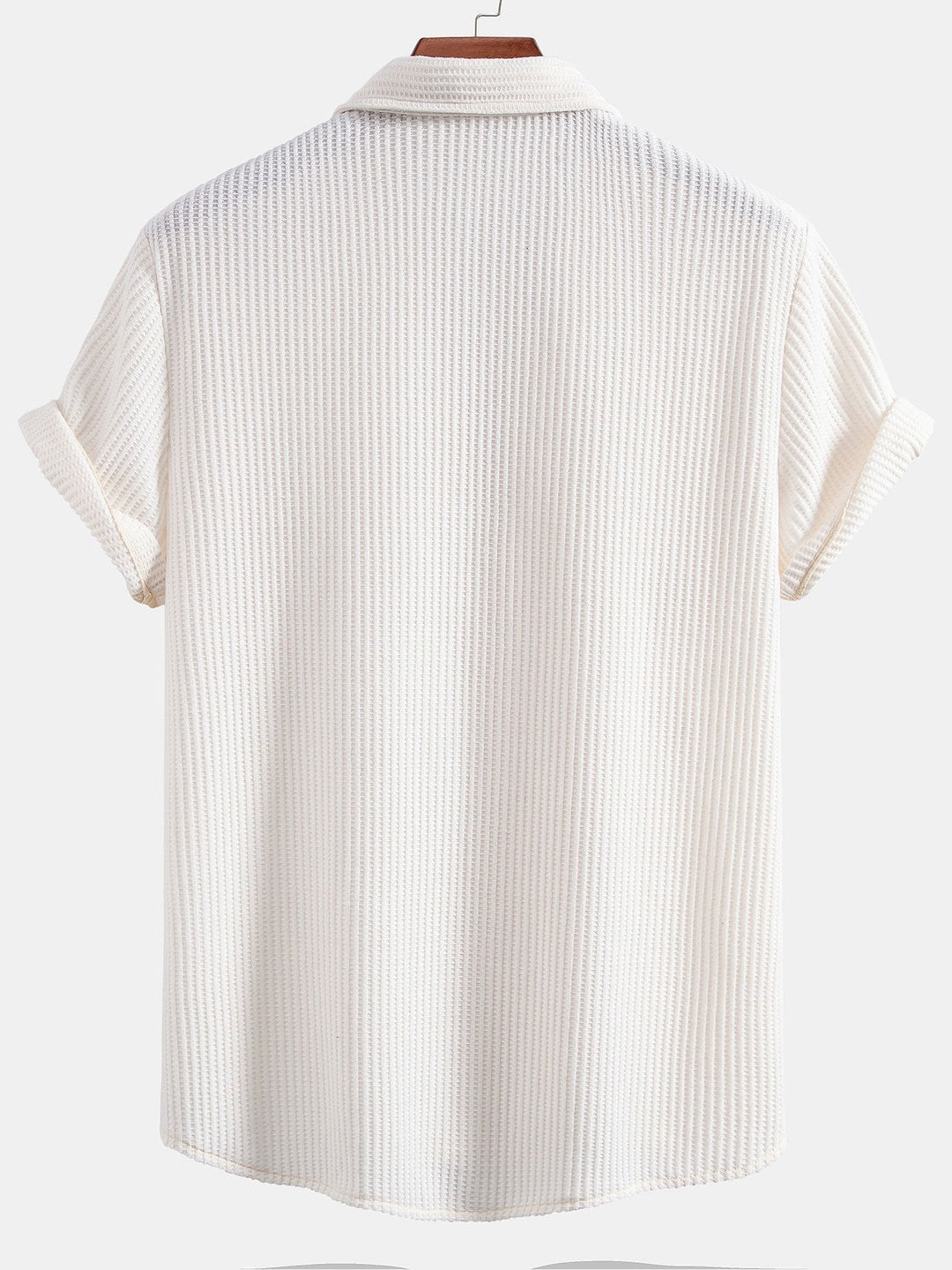 Levoire | Chemise À Boutons En Structure Gaufrée