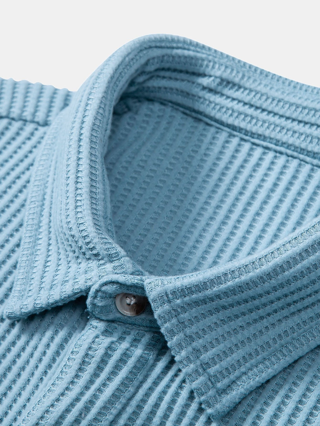 Levoire | Chemise À Boutons En Structure Gaufrée