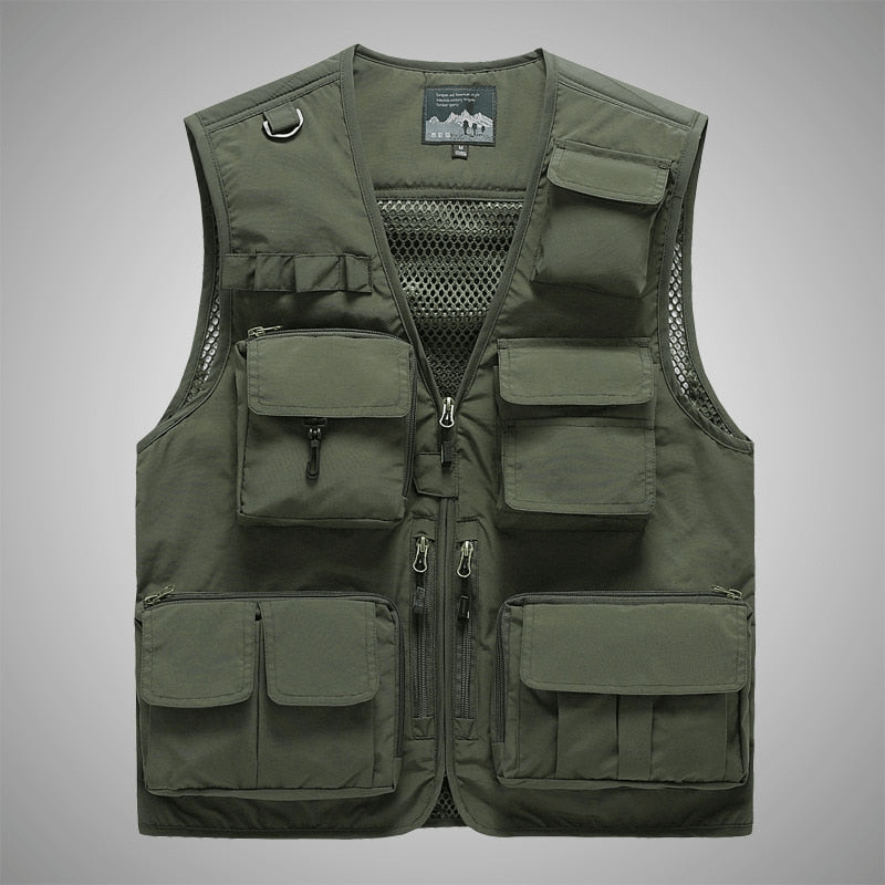 Levoire | Gilets tactiques robustes et fonctionnels pour hommes Excellente durabilité Vert
