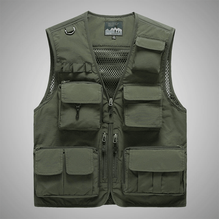 Levoire | Gilets tactiques robustes et fonctionnels pour hommes Excellente durabilité Vert