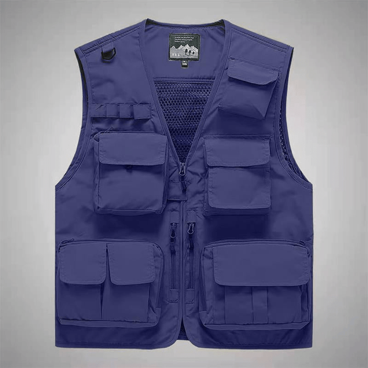 Levoire | Gilets tactiques robustes et fonctionnels pour hommes Excellente durabilité Bleu