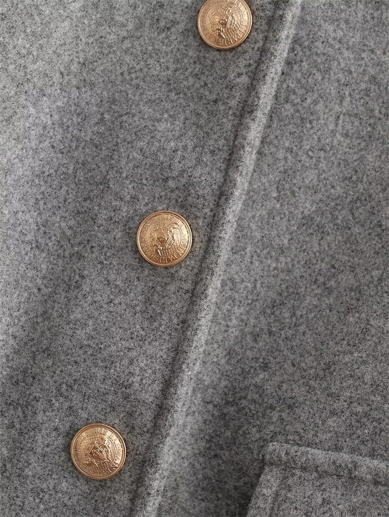 Levoire | Doudoune À Boutons Pour Femme - Hiver