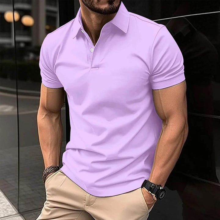 Levoire | Polo Pour Hommes Lilas