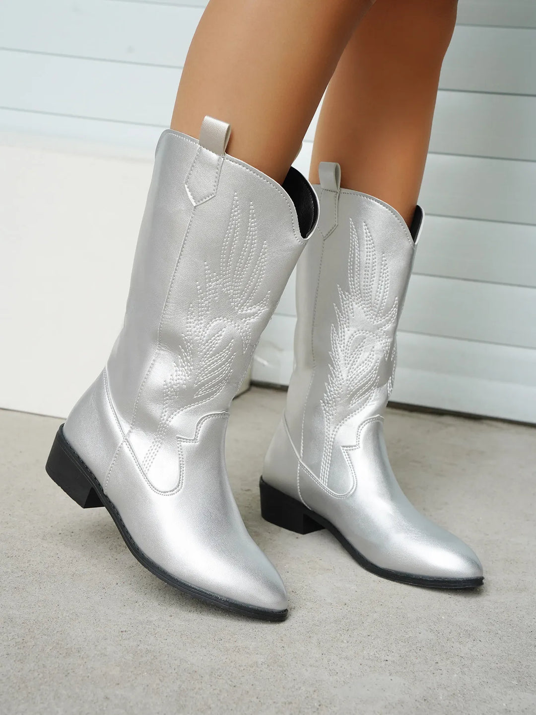 Levoire | Bottes De Cowboy Lännen Avec Design Brodé