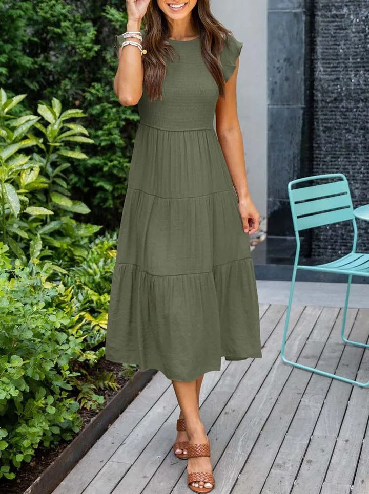 Levoire | Robe Exigeante Qui Couvre Le Ventre Vert foncé