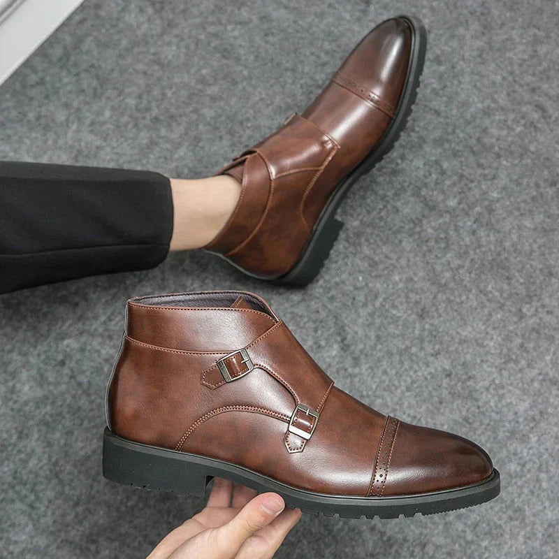 Levoire | Chaussures en cuir avec double boucle