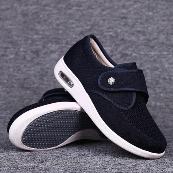 Levoire | Chaussures Orthopédiques En Largeur Pour Femmes Bleu