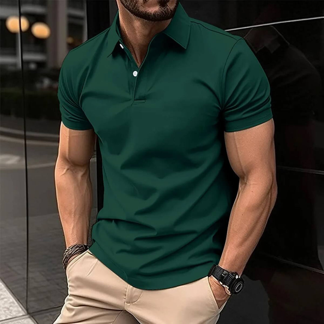 Levoire | Polo Pour Hommes Vert foncé