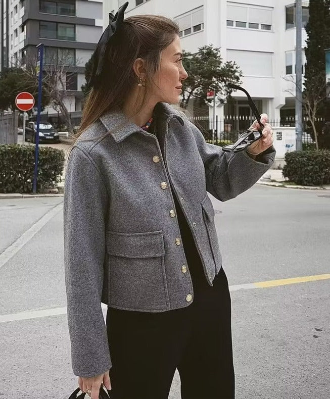 Levoire | Doudoune À Boutons Pour Femme - Hiver