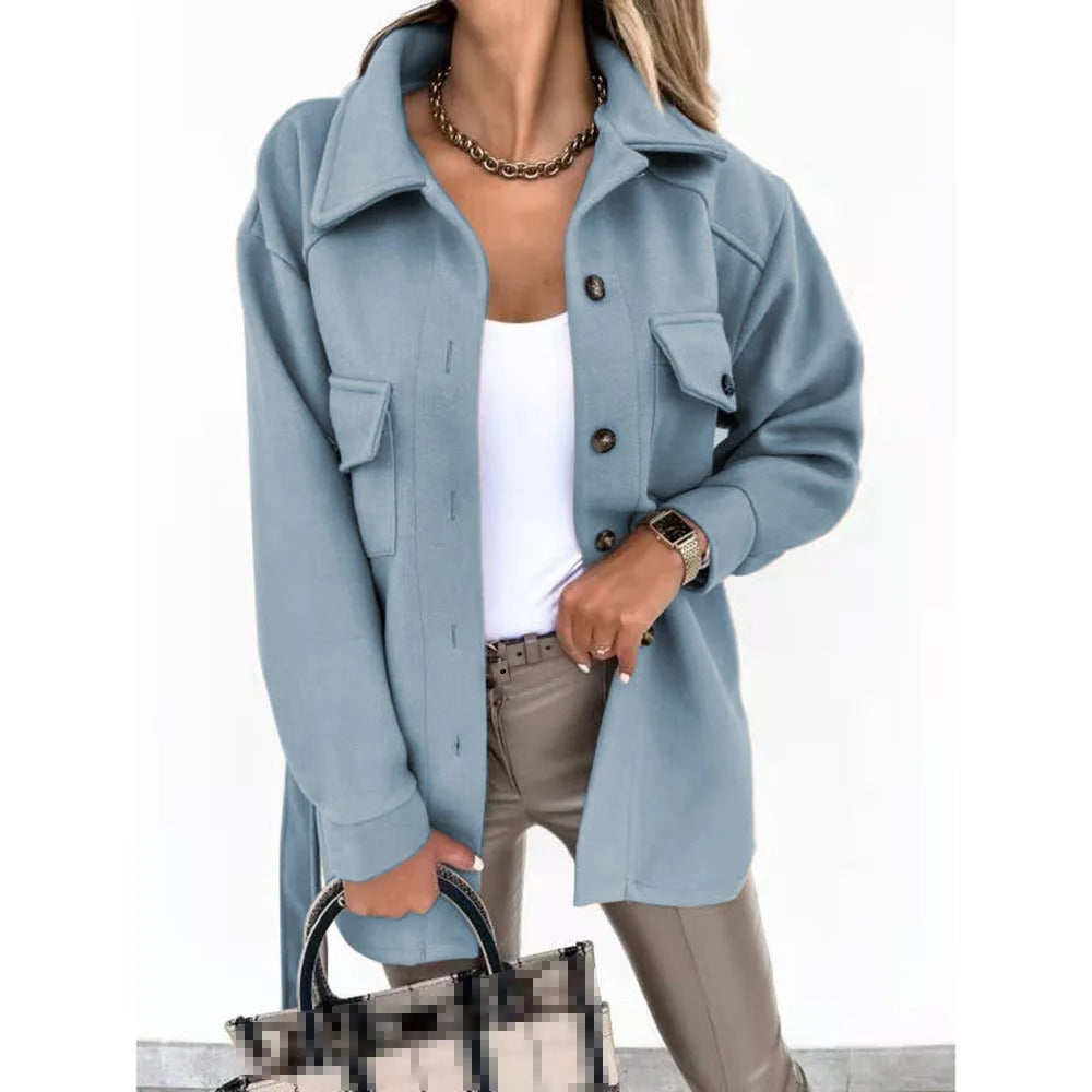 Levoire | Veste De Printemps Stylée Bleu