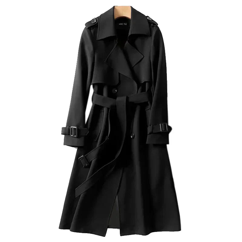 Levoire | Manteau Trench Élégant Noir