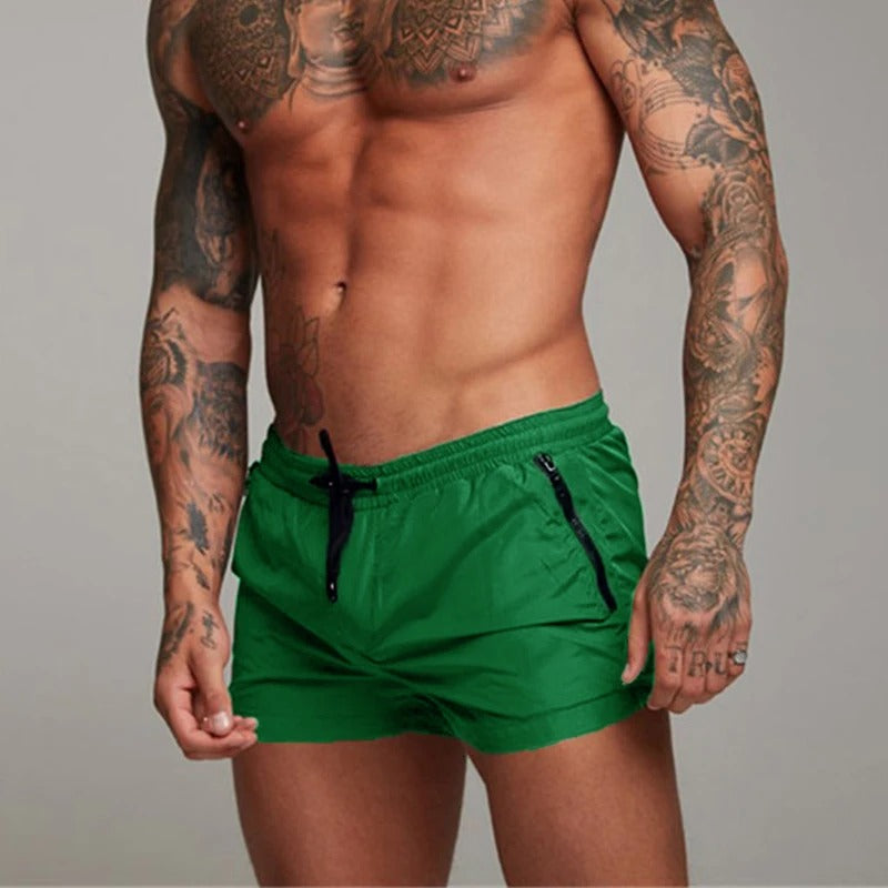 Levoire | Maillot De Bain Court À Séchage Rapide Avec Stretch vert