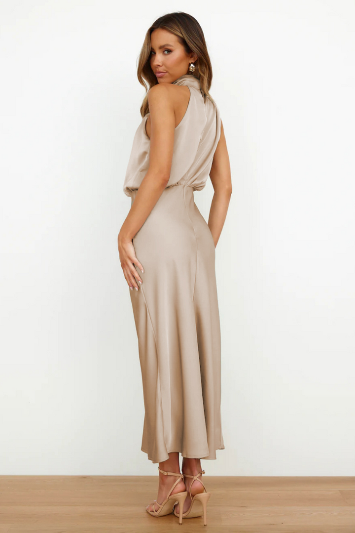 Levoire | Robe Midi Plissée Pour Femmes