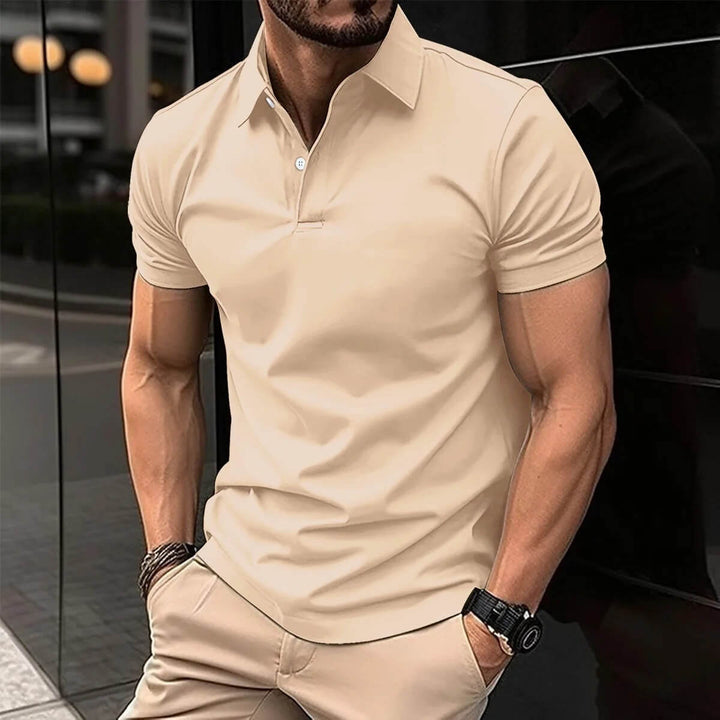 Levoire | Polo Pour Hommes Khaki