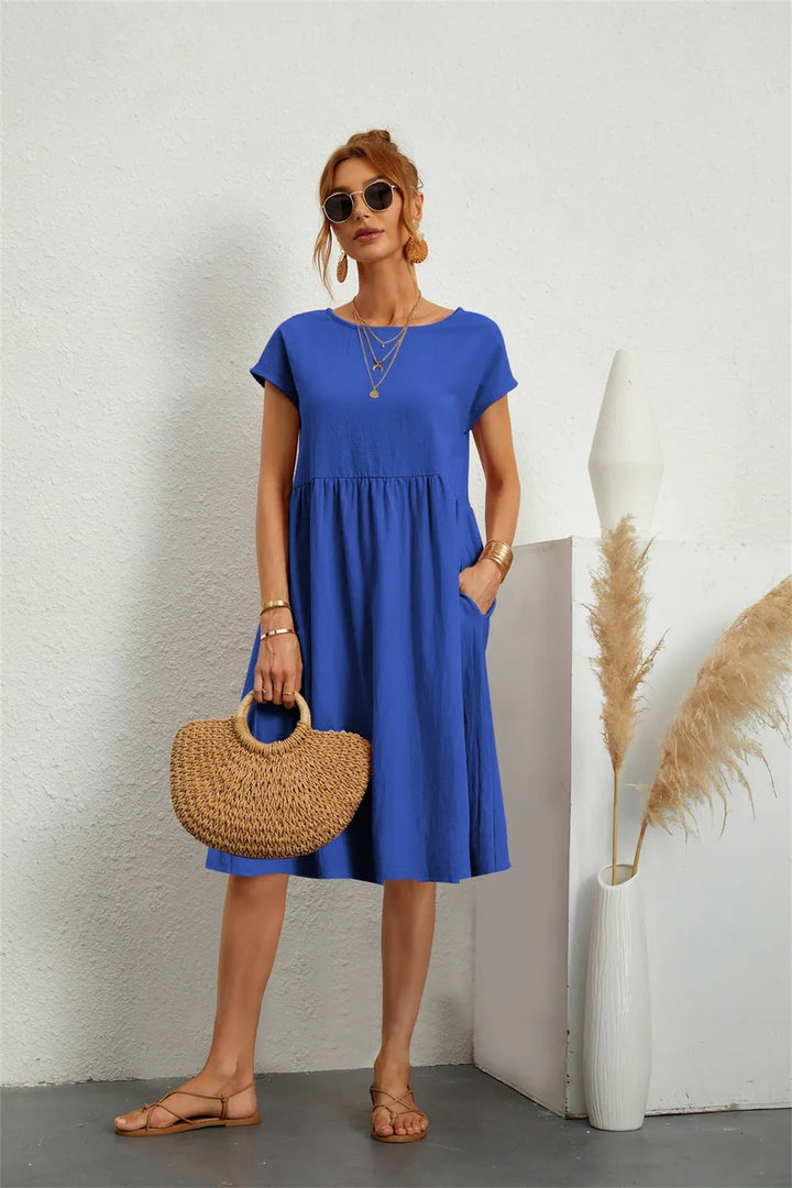 Levoire | Robe à imprimé floral Bleu