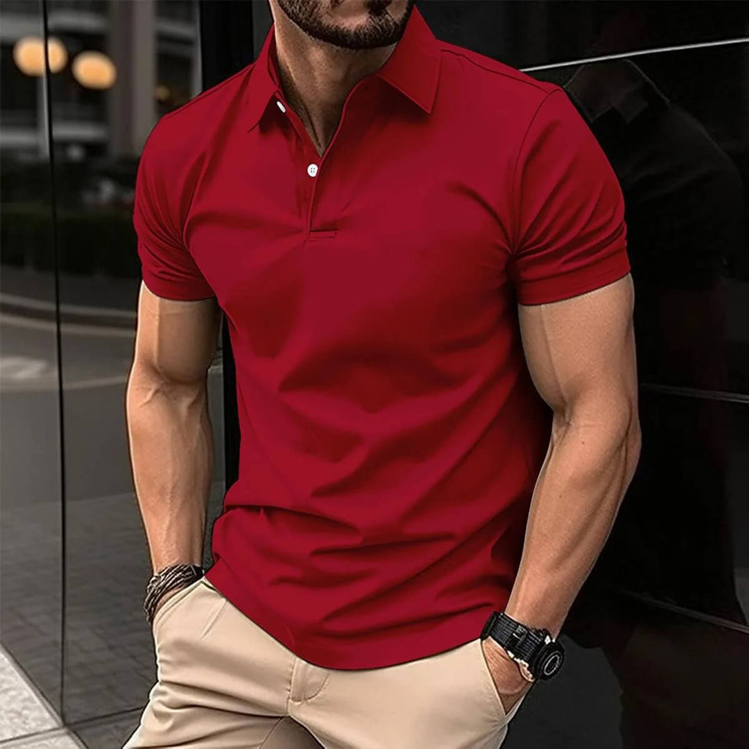 Levoire | T-Shirt Polo De Loisirs Pour Homme Rot