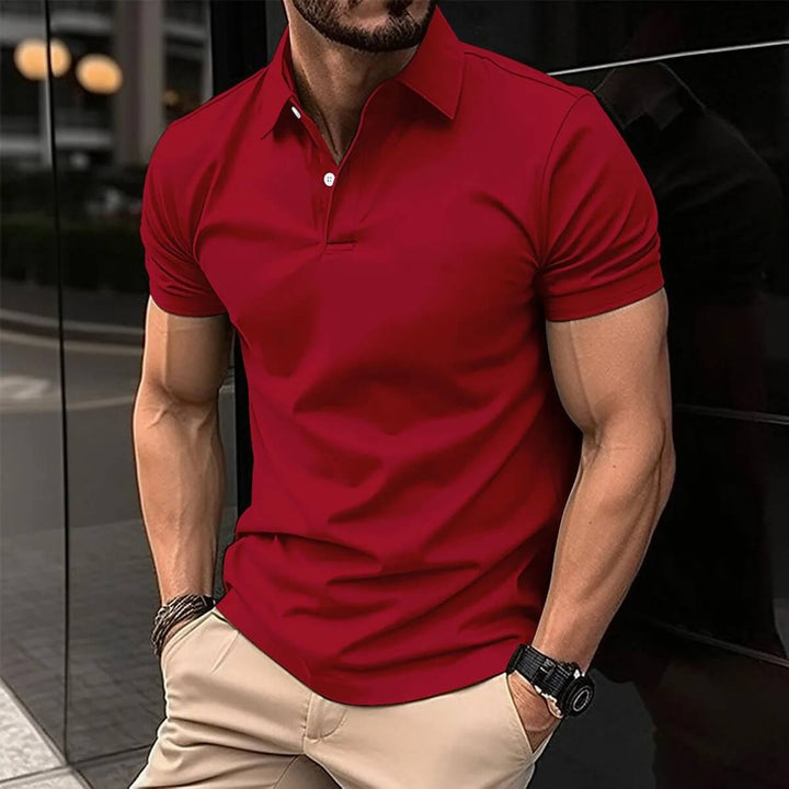 Levoire | T-Shirt Polo De Loisirs Pour Homme Rot