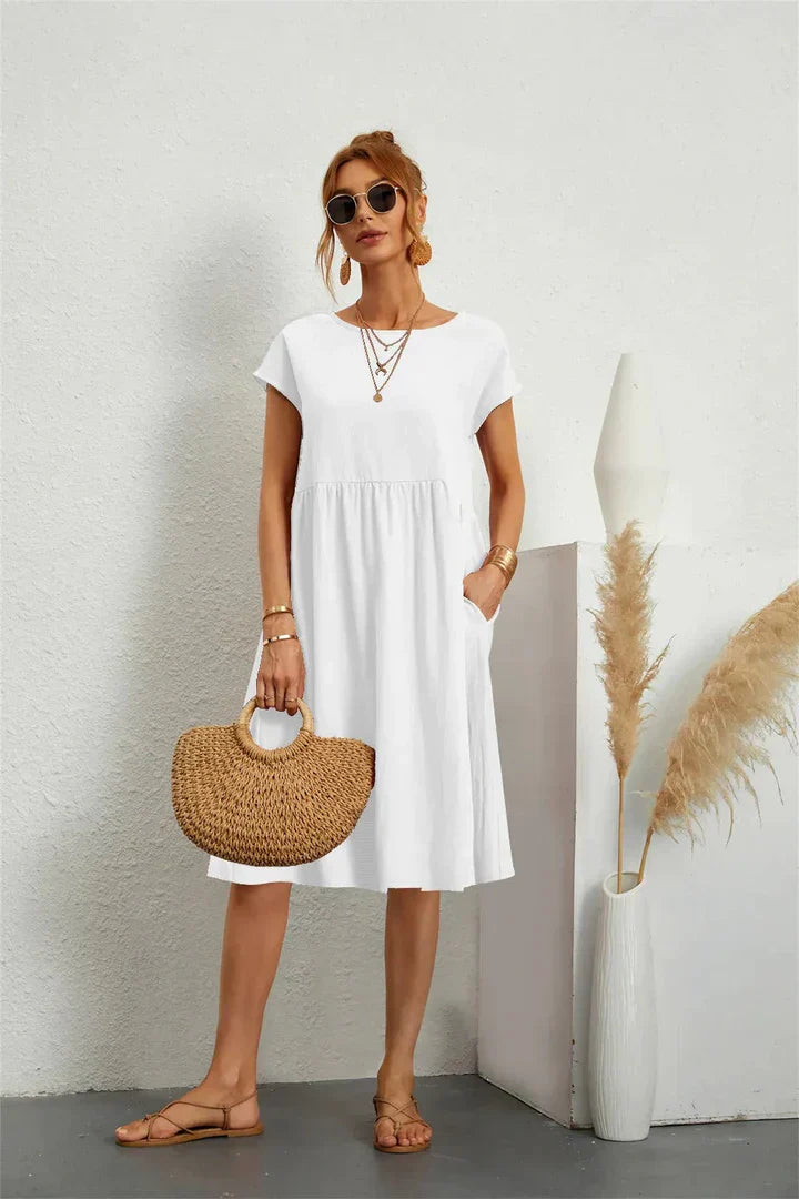 Levoire | Robe à bretelles fines Blanc