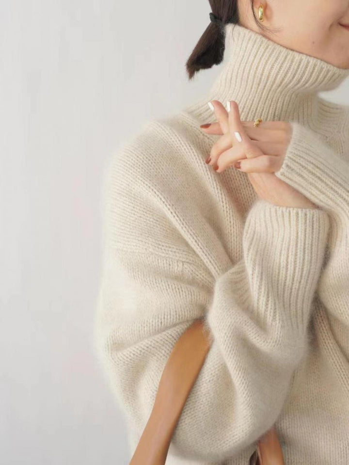 Levoire | Pull En Cachemire À Col Roulé Et Luxe